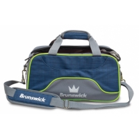 Crown Deluxe Double Tote Navy/Lime Bal..