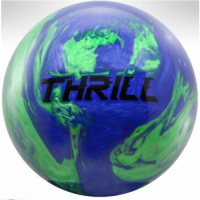 Top Thrill blue/green Motiv Bowlingball