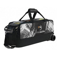 ProBowl Dye-Sub 3-Ball Tote White