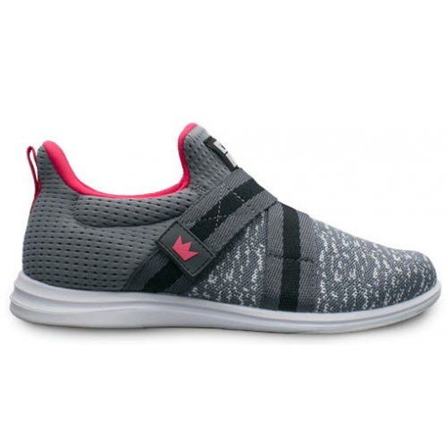 Brunswick Womens Versa Grey/Pink Bowlingschuhe Damen
