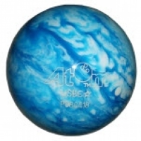 Atom Bowlingball: Blue White