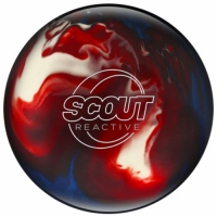 Scout Reactive Red/White/Blue Columbia Bowlingball 