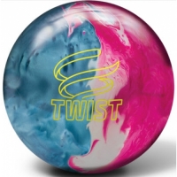 TWIST Sky Blue/Pink/Snow Reaktiv Bowlingball