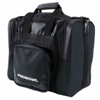 PROBOWL Single Bag Deluxe Schwarz/Schwarz Bowlingtasche