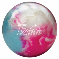 TZone Frozen Bliss BW Bowlingball, Brunswick Edge Bowlingtasche, Bowlingschuhe und Bowling Pin Spardose