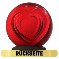 Love Hearts - One The Ball Bowlingball 1