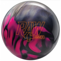 Raw - Purple/Pink/Silver Hammer Einsteiger Reaktiv Bowlingball