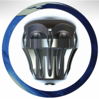 Sky Raptor Motiv Bowlingball