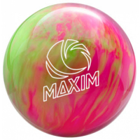 Maxim Pink Limeade Ebonite Polyester Bowlingball 