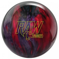 Raw - Red/Smoke/Black, Hammer Bowlingball  