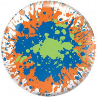 Viz-A-Ball Paint Splatter Brunswick Fu..
