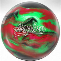 Motiv Aspire schwarz/grün/pink Bowlingball