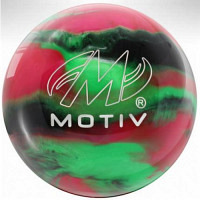 Motiv Aspire schwarz/grün/pink Bowling..