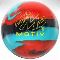 Motiv Propel rot/türkis/schwarz Uretha..