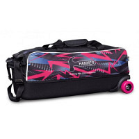 Dye Sub Slim Hammer Triple Tote Pink Arrow 