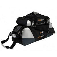 ProBowl Deluxe 3-Ball Tote W/ Shoe Bag Black/Carbon Silver