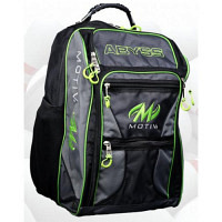 Motiv Abyss Giant Rucksack Grau/Lime