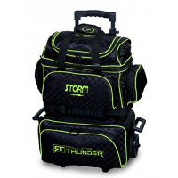  Storm 4-Ball Rolling Thunder Checkered Black Lime Ballroller