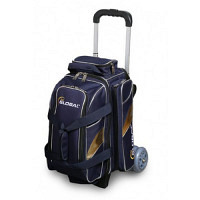 900 Global 2-Ball Deluxe Roller Blue Gold 