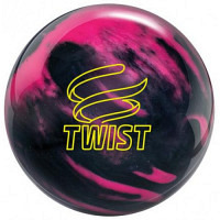 Twist Pink/ Black Brunswick Entry Level Bowlingball