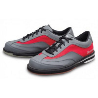 Brunswick Mens Rampage Gry Red Right Hand Bowlingschuhe