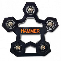 Hammer Rotating Bowling Ball Cup Untersetzer 