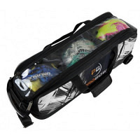 ProBowl Dye-Sub 3-Ball Tote White