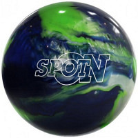 Spot On - Blue/Green/Silver - Storm Polyester Bowlingball